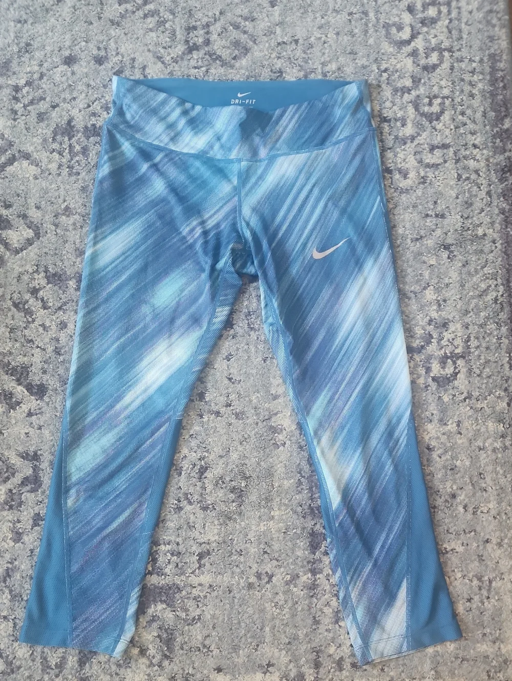 Nike Blue Dri-FIT Printed Women's Leggings